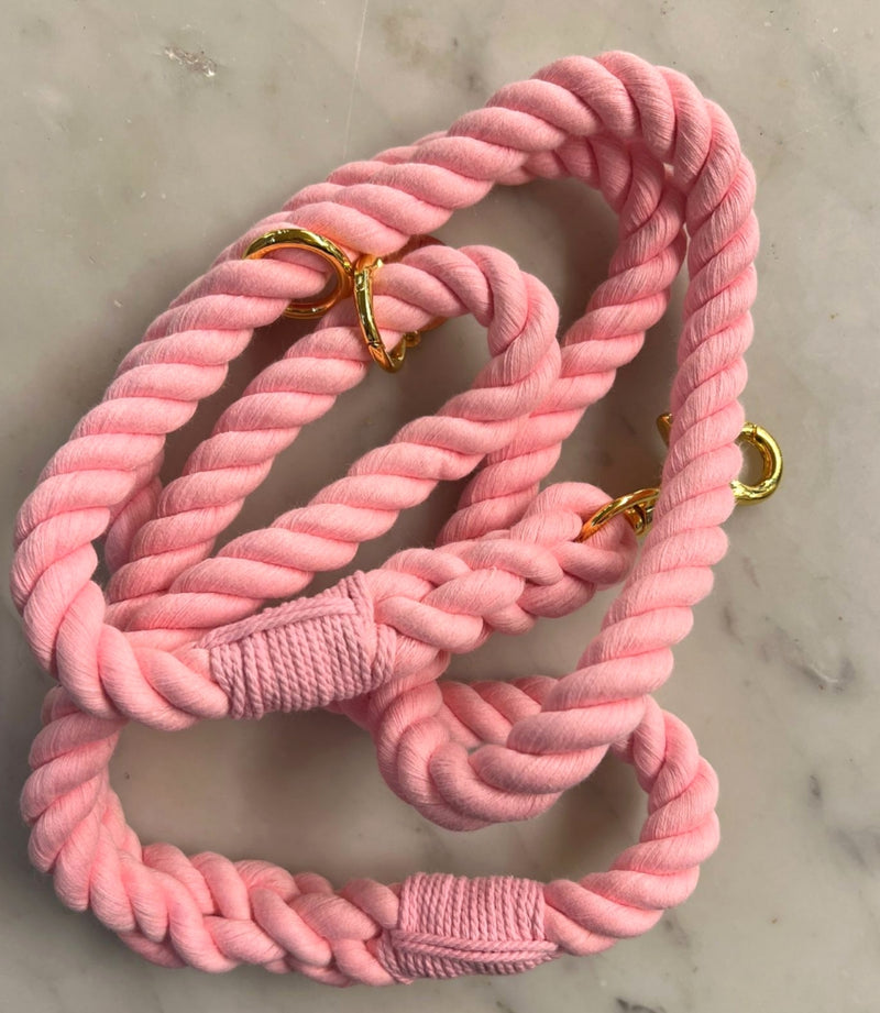 Rope leash for dogs