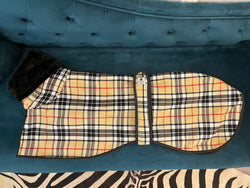 camel tartan coat all sighthounds